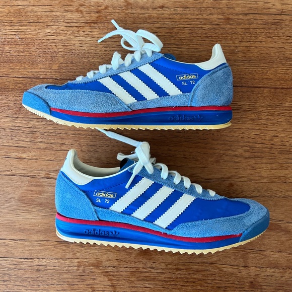 Adidas OG SL72 Blue White Men 8 41 - Picture 2 of 10